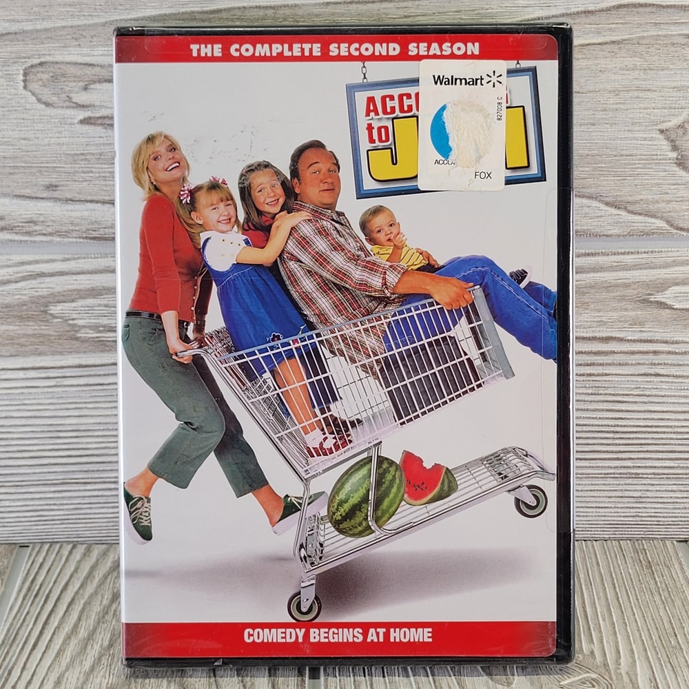 According to Jim The Complete Second 2nd Season DVD 2010 Widescreen New Sealed